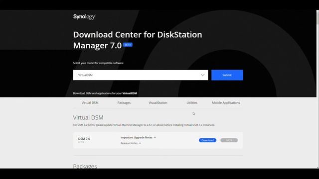 NAS Synology. Краткий обзор Virtual DSM 7. Ставим Virtual DSM смотреть онлайн
