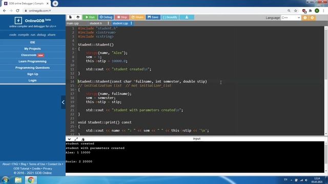 C++ 02. Инкапсуляция. Часть 3/4 смотреть онлайн