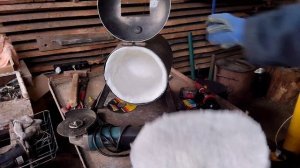 Газовый горн из баллона от фреона. Часть 2