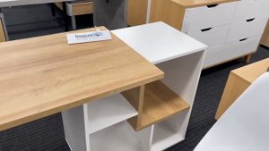 Treasurebox FLYNN 170CM Computer Desk OAK