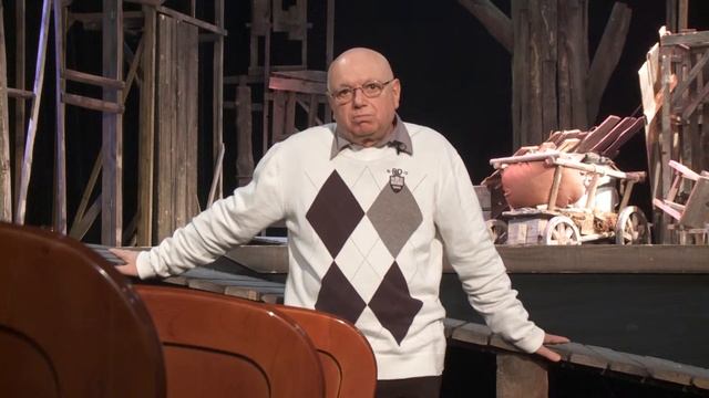 Михаил Рыбак о спектакле "Поминальная молитва" смотреть онлайн