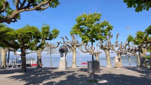 ?? 4K Relaxing Walk Rapperswil, Switzerland. Sunny Walking Tour ☀️ 2023
