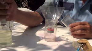 Гидразин гидрат восстановил металлы