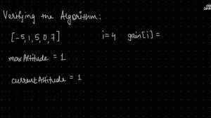 Find The Highest Altitude | LeetCode | Prefix Sum Approach #algorithm