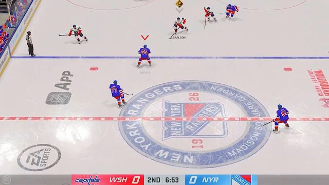 NHL 23 - Washington Capitals vs New York Rangers | Regular Season, Game 67 | 08.03.2033