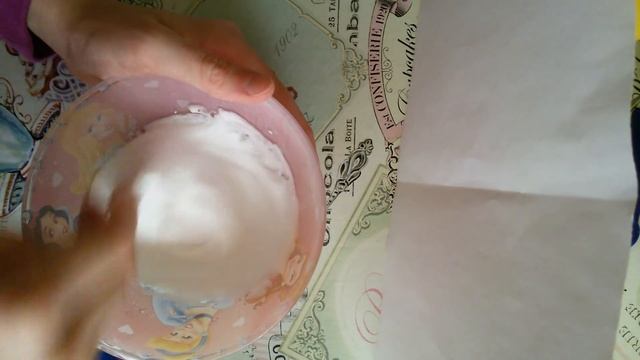 Флаффи слайм из пены д/б и силикатного ( канцелярского ) клея! смотреть онлайн