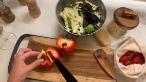 Что приготовить из кабачков? Самая вкусная паста с креветками и кабачками ?