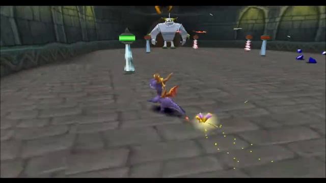 Spyro The Dragon Walkthrough 23 - Metalhead
