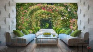 Панорамные 3d фотообои