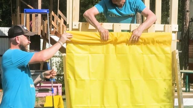 Сборка игровой площадки Элемент 3