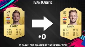 FIFA 20 | FC BARCELONA PLAYERS RATINGS PREDICTION | w/ Messi, Suarez & Ter Stegen