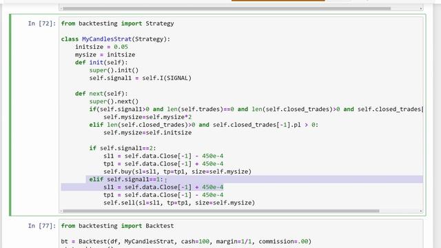 Martingale Swing Trading Strategy Algorithmic Backtest In Python