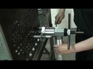 MiniDrill-600 сверление трубок теплообменника