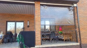 Автоматические шторы для террасы