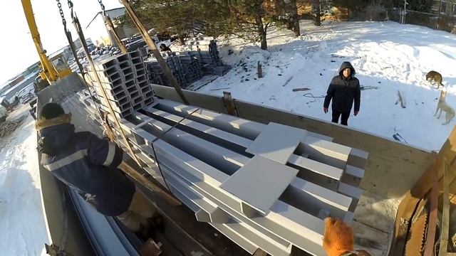 Рейс Тюмень-Газ-Сале, груз металл. Антипинский НПЗ очередь (часть 1) #8 смотреть онлайн