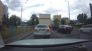 Пример видеозаписи видеорегистратора Sho-Me A12-GPS/GLONASS