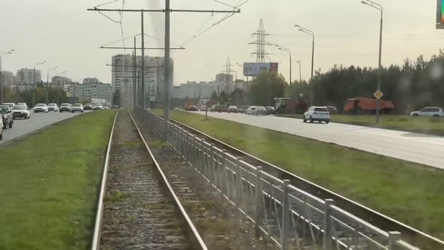 ??Самый длинный трамвайный маршрут в России. Казань | The longest tram route in Russia. Kazan