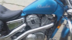 Honda Shadow VT1100 корявый супер обзор мотоцикла Honda Shadow VT1100
