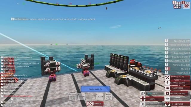 From The Depths Lab E25-Anti Missile Cannons 2.3.1 ,LetsPlay,Playthrough смотреть онлайн