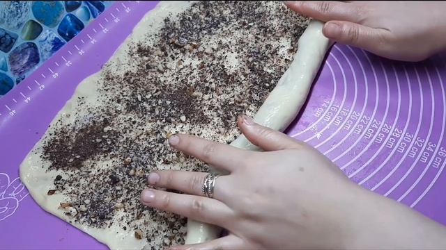 Американские булочки Синнабон?Воздушные булочки с шоколадом и орехами