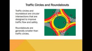 Alberta Drivers Training Part 17 Traffic Circles