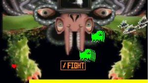 Бой с омега флауи (Не undertale)
