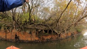 Затопленный корабль на реке Томь Заброшка