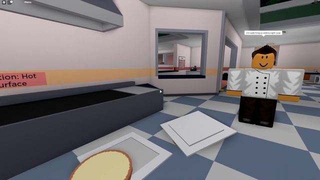 ROBLOX COOK BURGERS but I actually make a burger смотреть онлайн