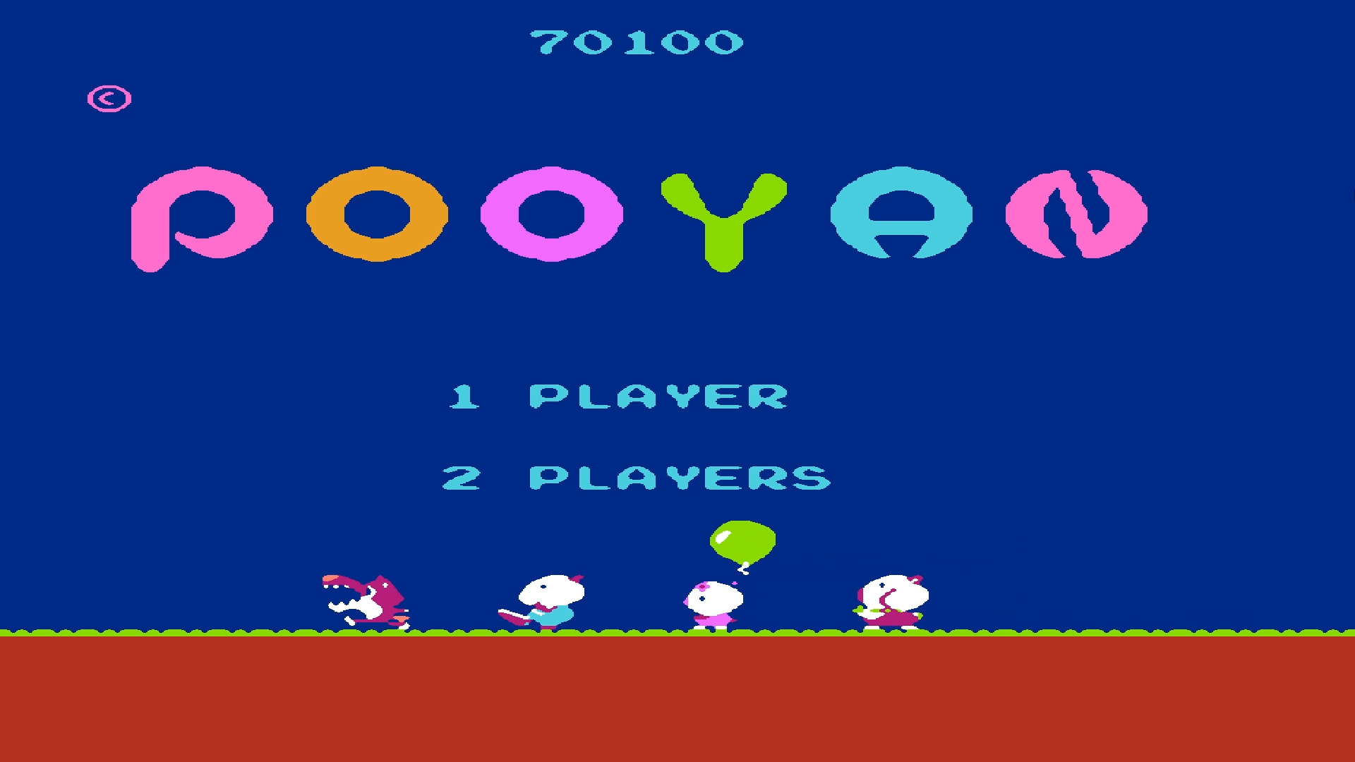 Pooyan (Поросята) 1982 NES (Денди) Прохождение игры