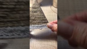 Мастер-класс «Ёлочка из джута»