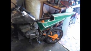 самодельный горный мотоцикл из восхода/homemade, motorcycle