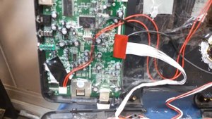 Сборка телевизора из портативной DVD