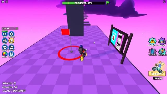 ОББИ НО Я НА BMX В РОБЛОКС 3 ЧАСТЬ!!!! ROBLOX ВИДЕО смотреть онлайн