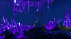 Enshrouded Ambience of Subnautica Below Zero - Shadow Leviathan Lair in Crystal Cave Biome