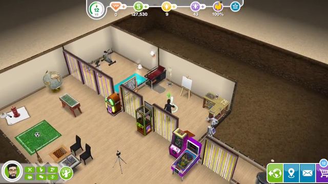 Have a Sim Design Fashion in a Neighbor house SIMS Freeplay(Social Task) смотреть онлайн