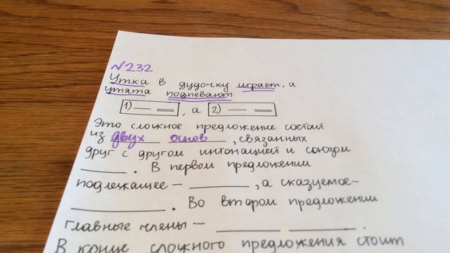 Задание №232. Русский язык 5 класс Ладыженская. смотреть онлайн