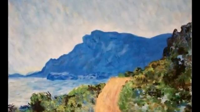 Claude Monet "The Corniche near Monaco" смотреть онлайн