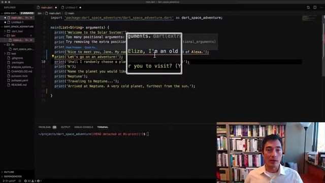 Dart Language 1  Main, Statements, Function Calls & String Literals
