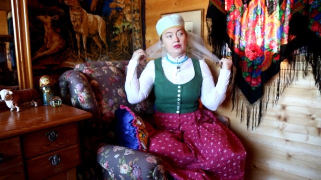 КАК Я СШИЛА НОВЫЙ ГОЛОВНОЙ УБОР "РУССКУЮ ПОВЯЗКУ" на НОВЫЙ ЛАД.