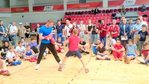 Дмитрий Пирог. Мастер класс. Казань. Центр Бокса и настольного тенниса.