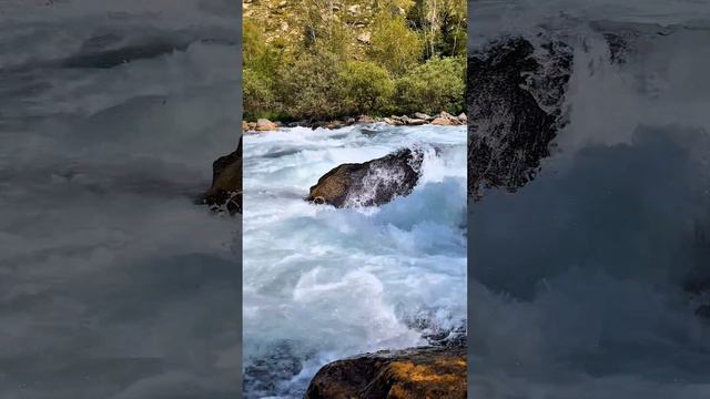 Каскады заповедной реки Горного Алтая#shorts смотреть онлайн