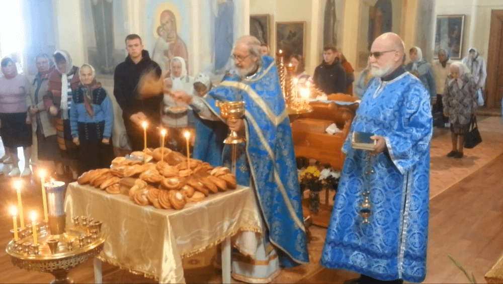Чин освящения хлебов