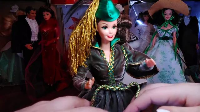 Разговоры о куклах: Barbie as Scarlett O’Hara (Green Drapery Dress)
