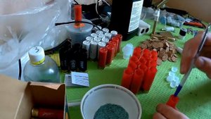 Обещанный рецепт убойного патрона 12 калибра на Вектане А1!