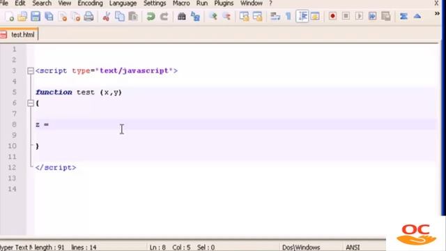 Javascript tutorial - 12 - javascript function