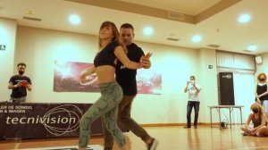 Korke y Judith [Jhonny Evidence  - Vivo Preso] @ Bachata Master Congress Madrid 17/09/21