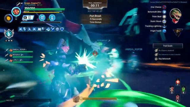 Dauntless Drask Trials Group 0:55 (Top 6) смотреть онлайн