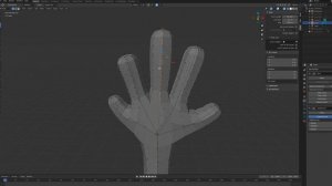 Моделируем руки в Blender для иллюстраций. Модификатор Skin.