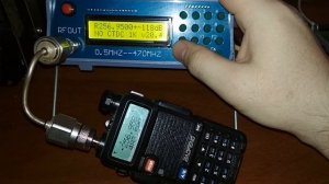 Разрушаем мифы. Измерение чувствительности Baofeng UV-5R на SATCOM
