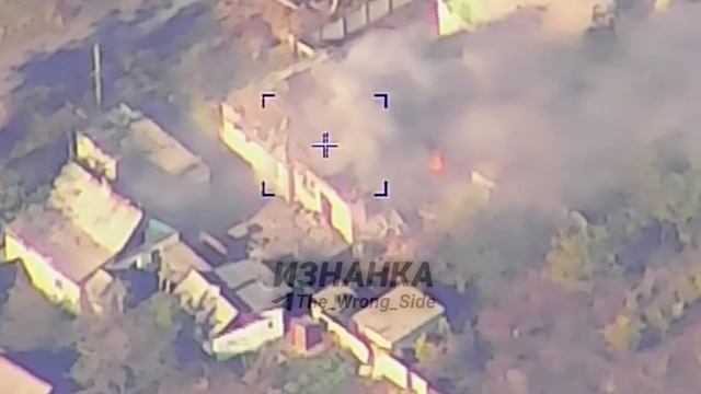 Уничтожение очередного пункта временной дислокации ВСУ с применением корректируемого 152-мм снаряда